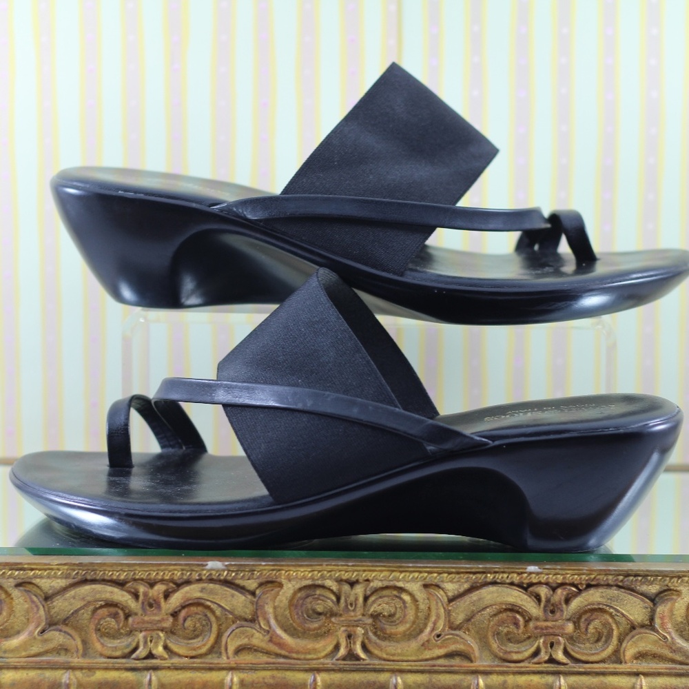 Town Shoes Black Sandals